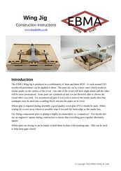 EBMA Hobby & Craft Wing Jig Construction Instructions