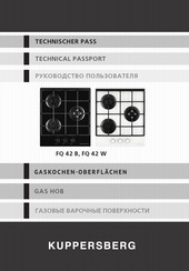 Kuppersberg FQ 42 W Technical Passport