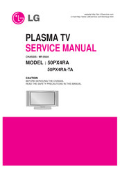 LG 50PX4RA-TA Service Manual