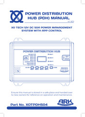 ARK XO TECH XOTPDH504 Manual