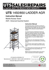 UTS 1450/850 Instruction Manual