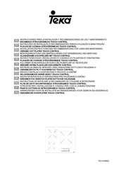 Teka TR 6415 Installation Instructions And Recommendations For Using And Maintaining