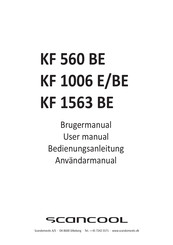 ScanCool KF 1006 BE User Manual