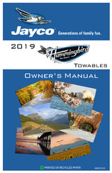 Jayco Hummingbird Towables 2019 Owner's Manual