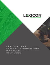 Lexicon LE45 User Manual