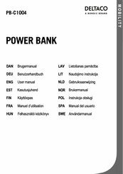 Nordic Deltaco PB-C1004 User Manual