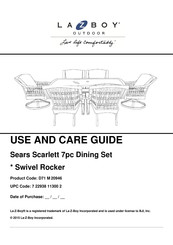 LAZBOY Sears Scarlett D71 M 20946 Use And Care Manual