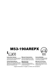 McCulloch M53-190AREPX Instruction Manual