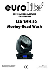 EuroLite LED TMH-50 User Manual