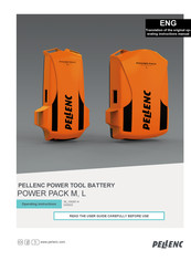 pellenc POWER PACK M Operating Instructions Manual