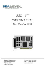 SeaLevel REL-16 3095 User Manual
