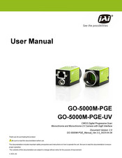 JAI GO-5000M-PGE-UV User Manual