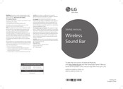 LG LASC55 Simple Manual