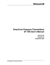 Honeywell SmartLine ST 700 User Manual