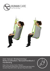 human care Low Basic Sling 25072 User Manual