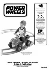 Mattel Power Wheels Kawasaki Lil' Quad with Track Owner's Manual