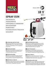 Meec tools 018759 Operating Instructions Manual