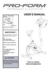 Pro-Form PFIVEX56282.0 User Manual