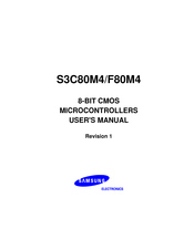 Samsung S3C80M4/F80M4 User Manual