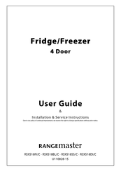 Rangemaster RSXS18DI/C User Manual & Installation & Service Instructions
