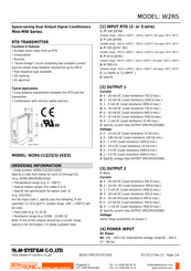 M-system Mini-MW Series Manual