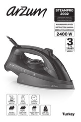 Arzum STEAMPRO 2002 User Manual