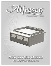 Alfresco AXE-30GT Care And Use Manual