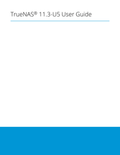 iXsystems TrueNAS 11.3-U5 User Manual