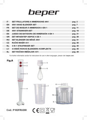 Beper P102FRU200 Instructions Manual