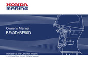 Honda Marine BF40D Owner's Manual