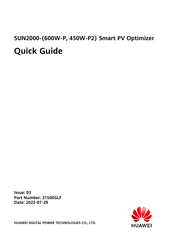 Huawei SUN2000P-600W-P2 Quick Start Manual