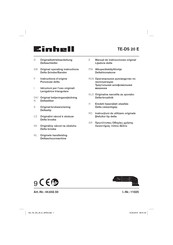 EINHELL 44.642.50 Operating Instructions Manual