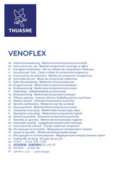 Thuasne VENOFLEX Instructions For Use Manual