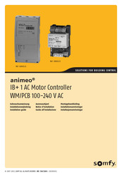 SOMFY animeo IB+ Installation Manual