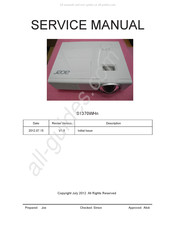 Acer S1370WHn Series Service Manual