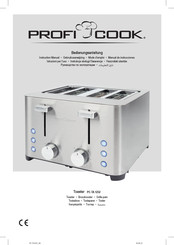 Proficook PC-TA 1252 Instruction Manual