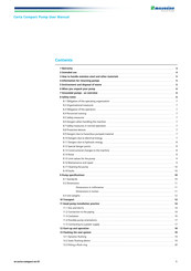 masosine Certa Compact Series User Manual
