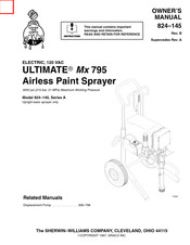Graco Ultimate Mx795 Owner's Manual