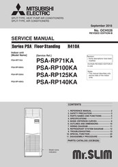 Mitsubishi Electric Mr. Slim PUHZ-ZRP100VKA Service Manual