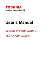 Toshiba TECRA A50-C User Manual