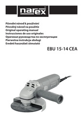 Narex EBU 15-14 CEA Original Operating Manual