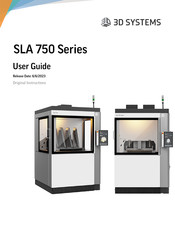 3D Systems SLA 750 Series User Manual