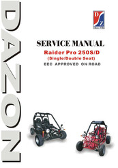 Dazon Raider Pro 250 D Service Manual