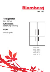 Blomberg KQD 1621 X User Manual