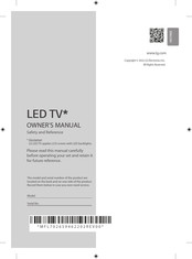 LG UQ80 Series Owner's Manual