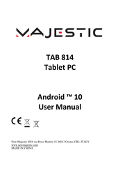 Majestic TAB 814 User Manual