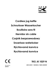Team Kalorik TKG JK 1029 N Manual