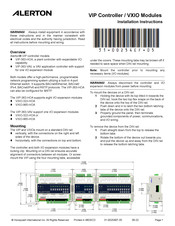 Honeywell ALERTON VIP-363-VAV Installation Instructions Manual