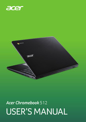 Acer Chromebook 512 User Manual