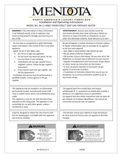 Mendota AA-11-00667 Installation And Operating Instructions Manual